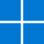 Windows logo (2021-present (blue))